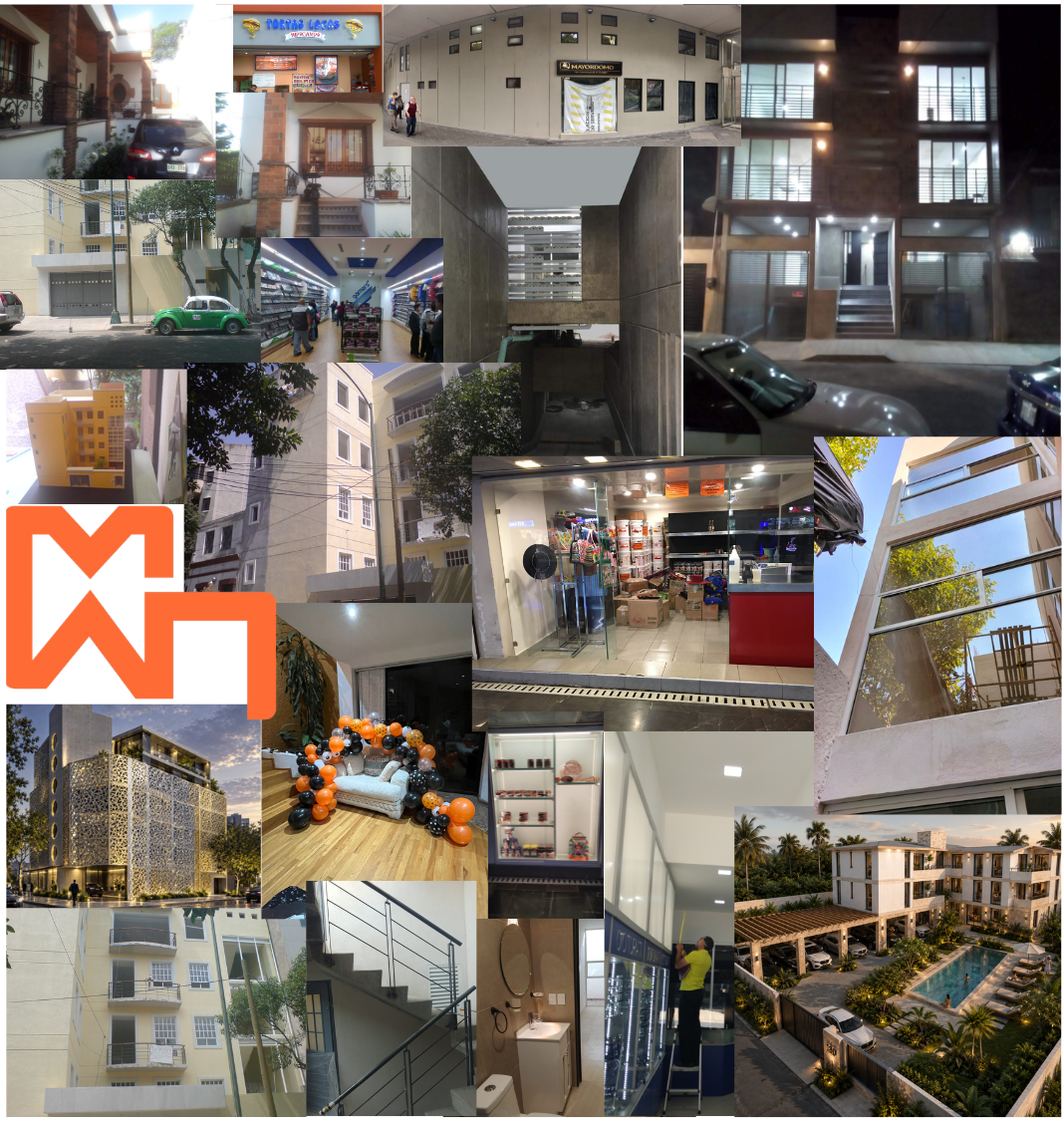Mosaico de Obras Representativas y 40 Años de Experiencia